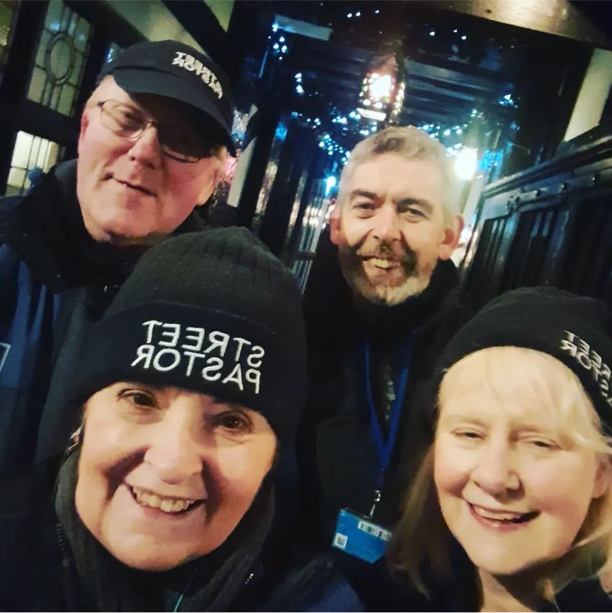 Lindsay Jayne - Derby City Mission - Street Paster Selfie